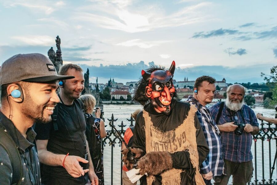 Prague: Ghost Walking Tour Where Legends Come To Life - Beginning near Křižovnické náměstí