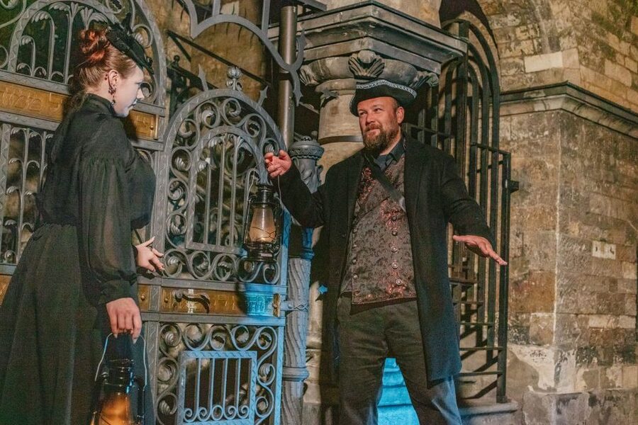 Prague: Ghosts and Legends Nighttime Guided Walking Tour - Old Town Square sets the tone