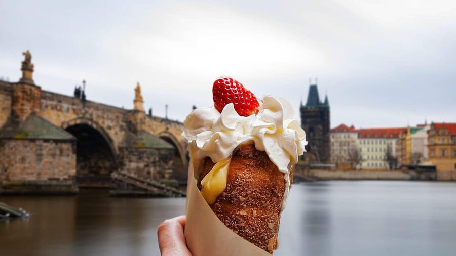 Prague: Guided Street Food Walking Tour - Meatloaf in a bun and the savory center of the walk