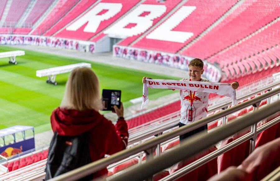 Red Bull Arena Leipzig: Stadium Access & Guided Walking Tour - The warm-up tour and the closest view of the players