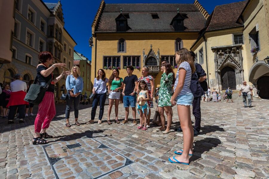 Regensburg: Guided City Walking Tour of the Old Town - Narrow lanes, patrician houses, and historic towers