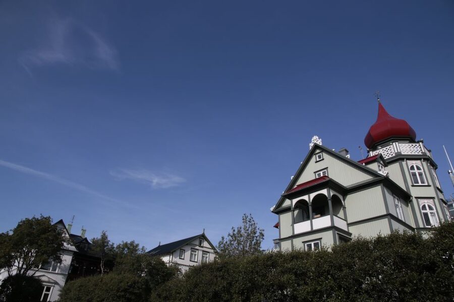 Reykjavik: Guided City Walking Tour - Walking uphill to Hallgrimskirkja