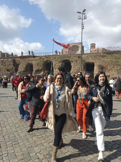 Rome: Colosseum, Palatine Hill, & Roman Forum Walking Tour - Key points to know before booking