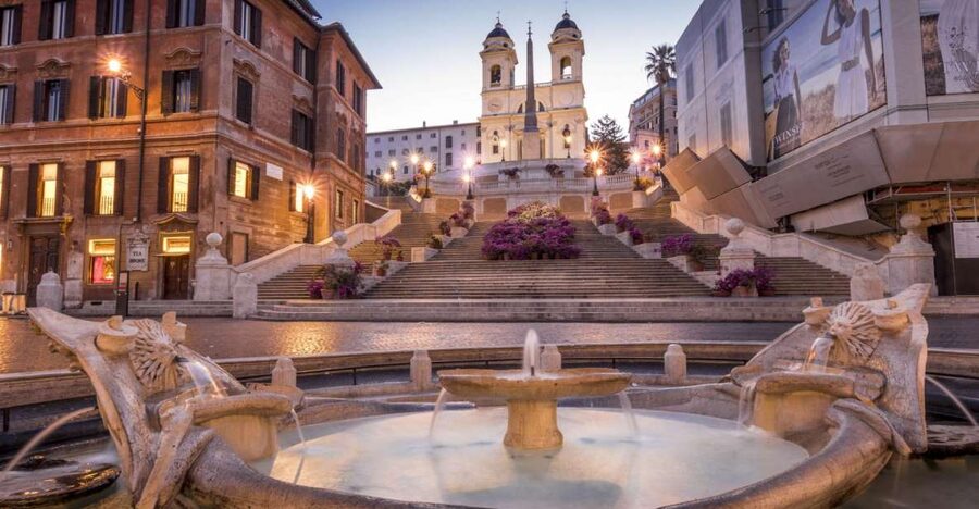 Rome: Guided City Center Evening Sightseeing Walking Tour - Trevi Fountain and the coin tradition