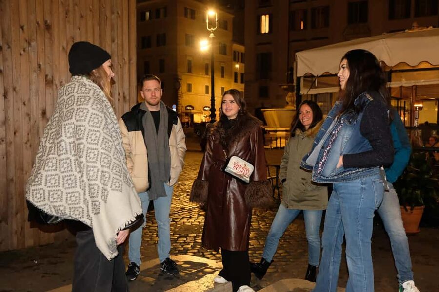 Rome Night Mysteries Guided Walking Tour - Rome after dark, with a darker script
