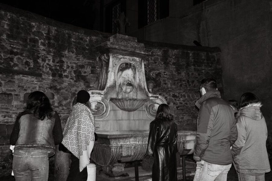 Rome: Paranormal Night Walking Tour & Secret Backstreets - The Fountain of the Mask and Rome’s stranger details