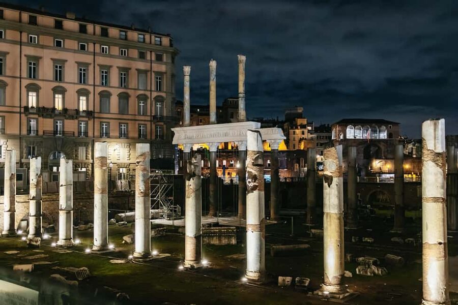 Rome: Small-Group City Highlights Moonlight Walking Tour - Trajan’s Column and the Imperial Forums line the final stretch