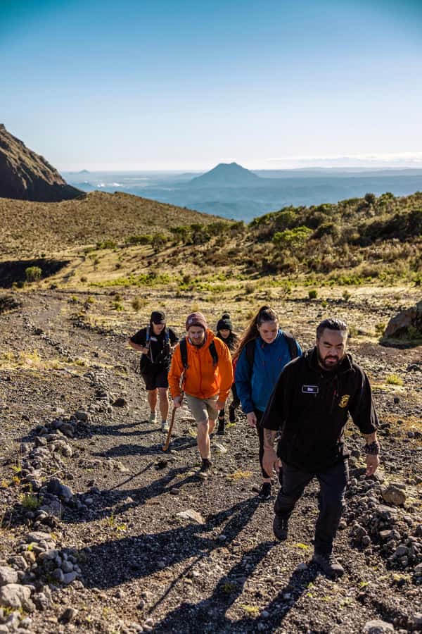 Rotorua: Mount Tarawera Volcanic Crater Half-Day Guided Walk - The guided climb to the summit