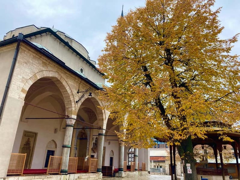 Sarajevo: Grand Walking Tour Through Time and Cultures - The House of Spite and a view over Sarajevo