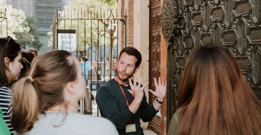 Seville: Guided Walking Tour with Optional Breakfast - Seville Cathedral from the outside