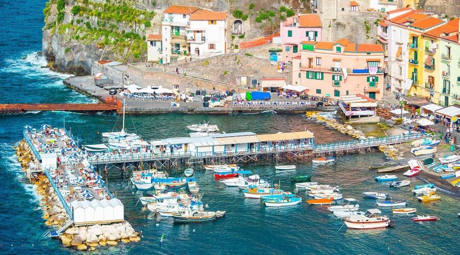 Sorrento: Guided Walking Tour & Limoncello Tasting - San Antonino Square and the city’s patron saint