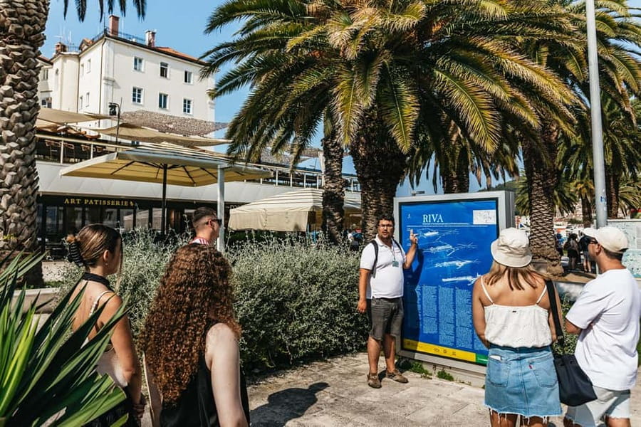 Split: Diocletian Palace & Old Town Guided Walking Tour - The Peristyle, Split’s great Roman stage