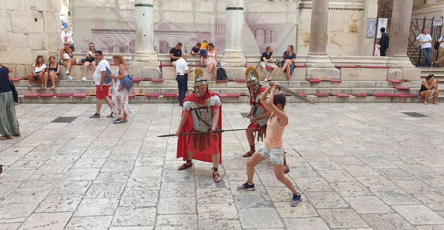 Split: History and Heritage Walking Tour - Starting at Peristil Square under the old arch