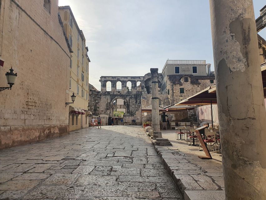 Split: Walking tour of Split with a 'Magister' of History - Peristyle, the palace’s great Roman stage