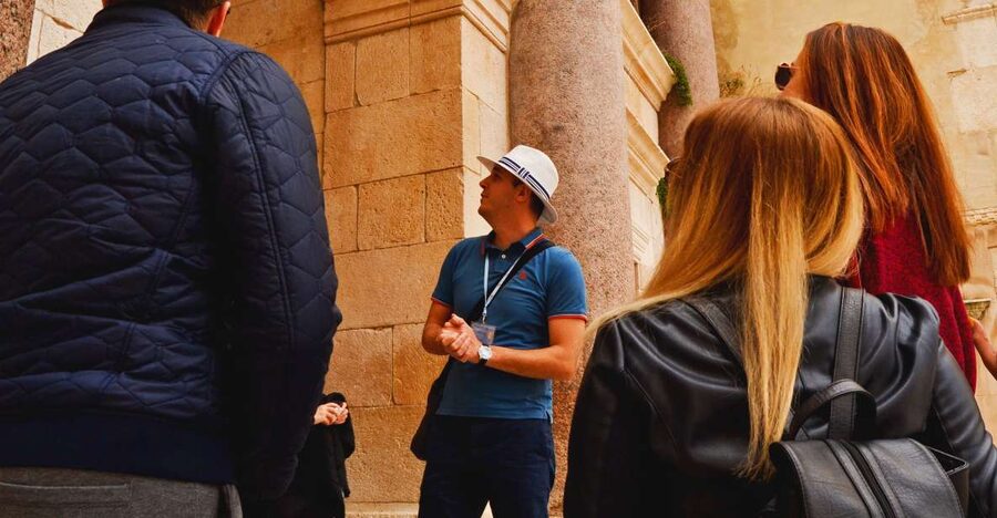 Split: Walking tour of Split with a 'Magister' of History - The Vestibul and Triklinij