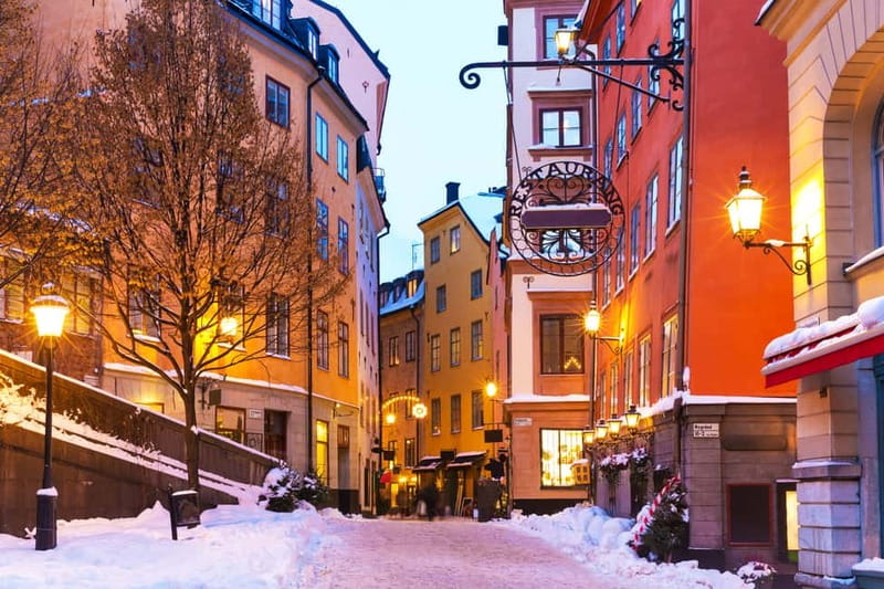 Stockholm: Old Town Historical Walking Tour, small group - German church, shopping streets, and the narrowest lane