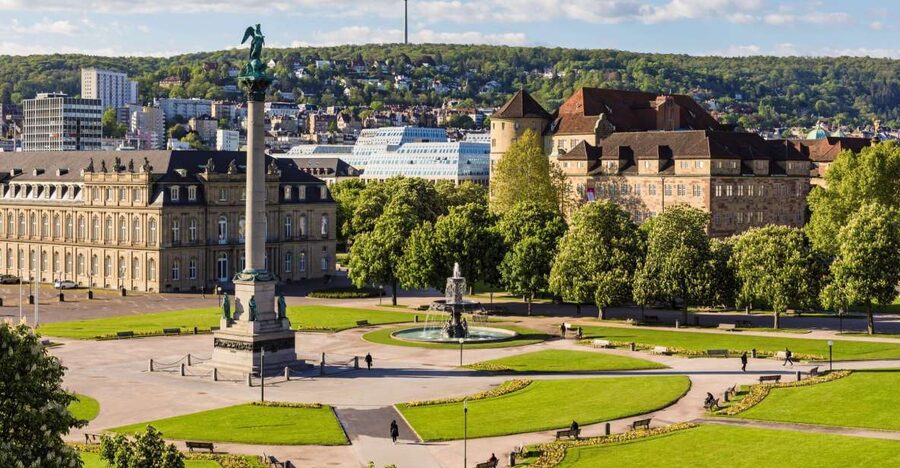 Stuttgart: City Highlights - Guided Walking Tour - Palace Square, the city’s grand starting point