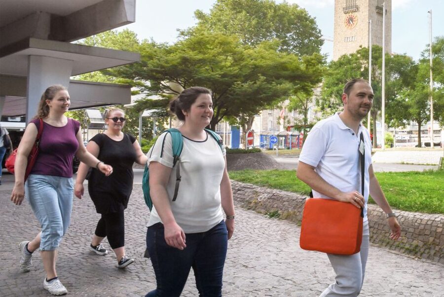 Stuttgart: Old Town Highlights Guided Walking Tour - Schillerplatz and the old town streets