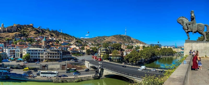 Tbilisi: City Highlights Guided Walking Tour - Rike Park and the cable-car ride
