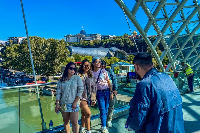 Tbilisi Walking Tour Including Cable Car and Traditional Bakery - Crossing the Bridge of Peace into Old Tbilisi