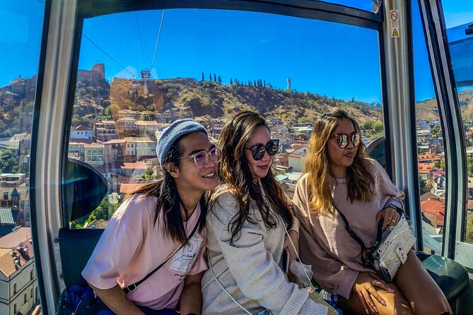 Tbilisi Walking Tour Including Cable Car and Traditional Bakery - The final waterfall and the shape of the route