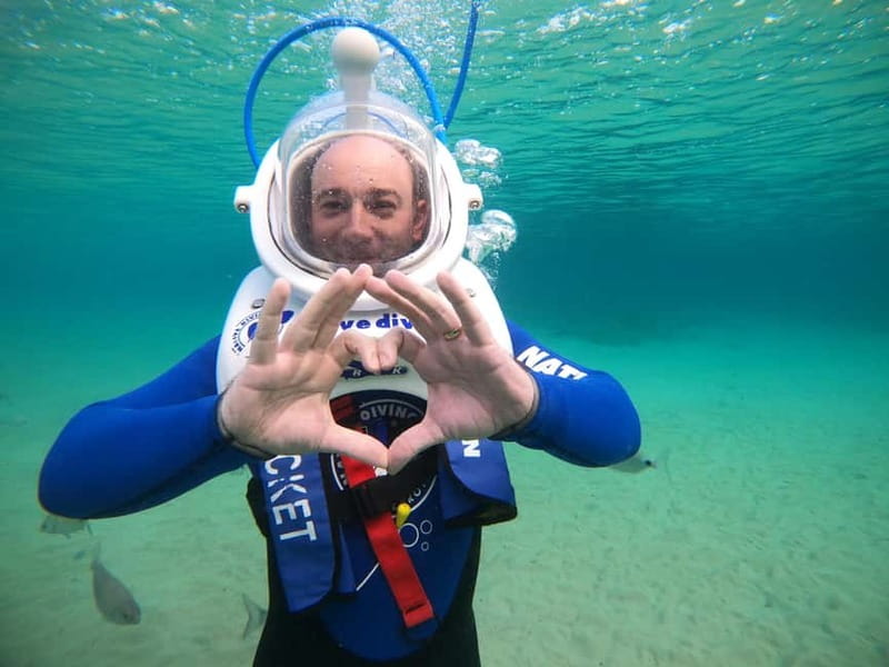 Tenerife: Underwater Walk - Sea Trek Experience - The eight-minute walk to the shore