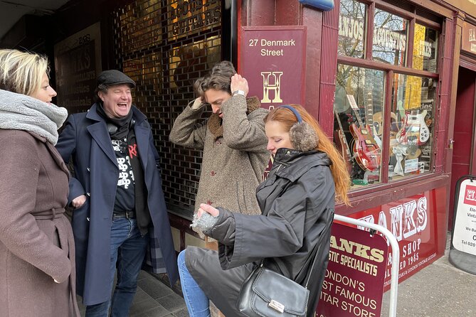 The Great British Rock and Roll Walking Tour - Denmark Street: guitars, shops, and the working music scene