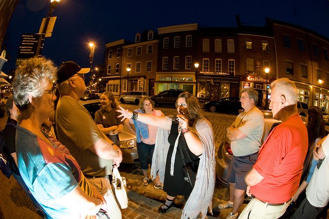 The Original Fells Point Ghost Walk by Baltimore Ghost Tours - Meeting Craig, Rob, Annie, Brandon, and Tim