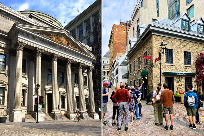 The Original Old Montréal Walking Tour by Guidatour - Place d’Armes, the Royal Bank, and commercial Montréal
