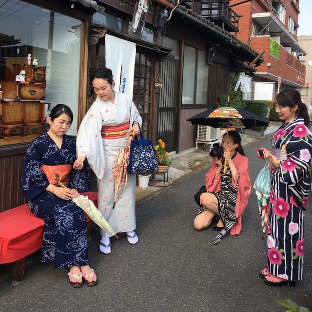 Tokyo: Kimono Dressing, Walking, and Photography Session - Key points to know before booking
