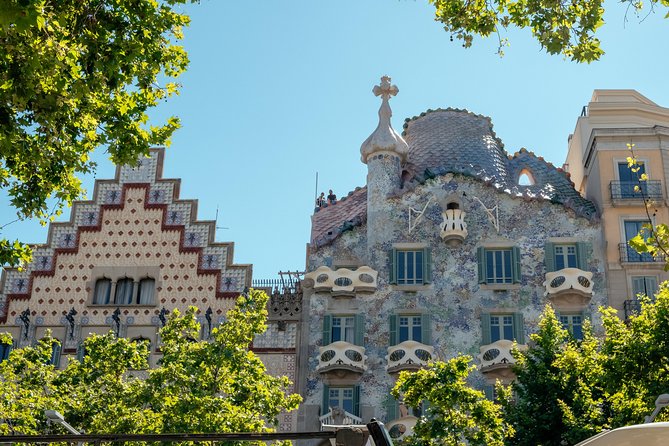 Treasures of Barcelona: Private Gaudi Walking Tour - Casa Batlló turns architecture into a street scene