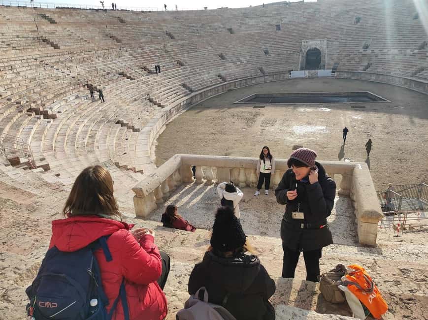 Verona: Small Group Guided Walking Tour with Arena Tickets - The cable car to San Pietro Hill
