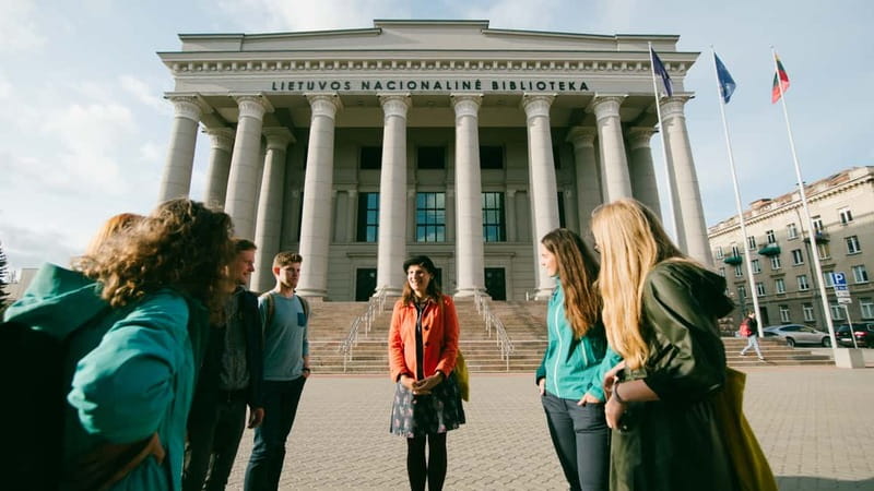 Vilnius: Regular Walking Tour of Soviet Vilnius - Along the river toward the Green Bridge