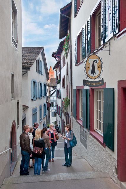 Walking Tour through Basel Old Town - The town hall and civic Basel